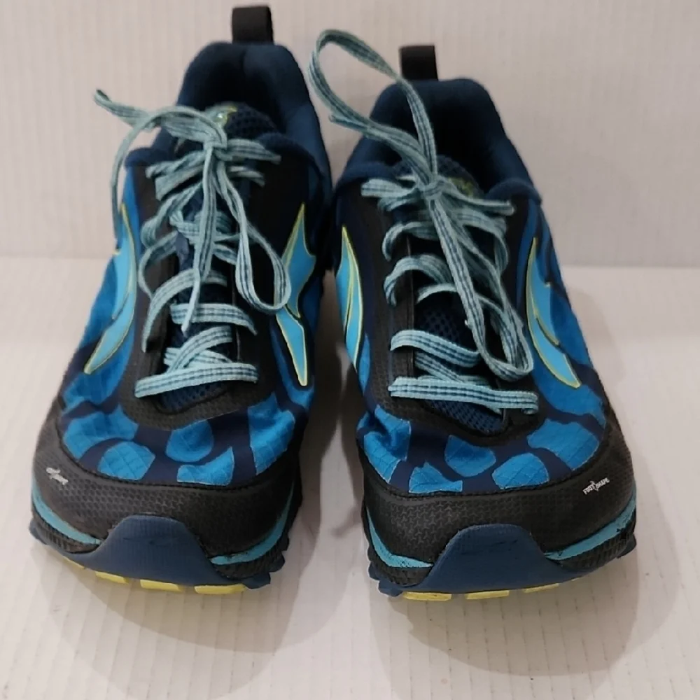 Altra Superior 3.0 Blue and Black Trail Running Shoes Womens Size 10_5